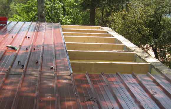 Toit travaux
