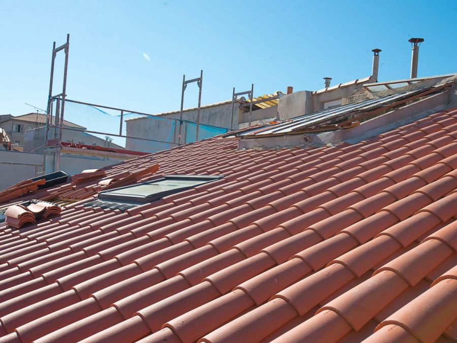 Chantier Stark toiture